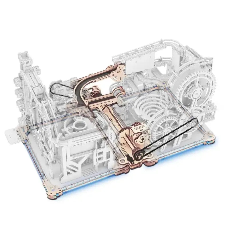 Electric Spaceport Marble - Model to assemble