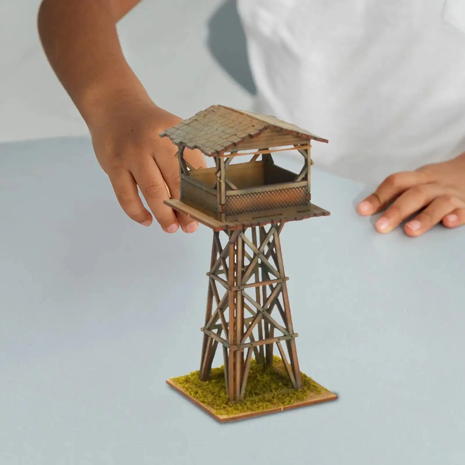 1/72 Models DIY Wooden House Assemble - Model to assemble