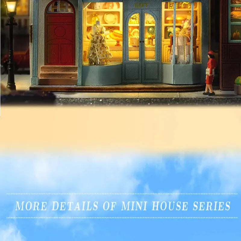 Magnificent Architectural miniature house - Model to assemble