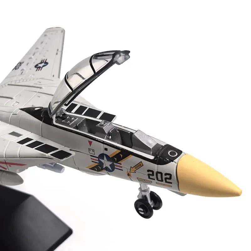 F-14 Tomcat Fighter Jet Building Block Set – Military Aircraft DIY Model Kit for Teens & Adults Model to assemble