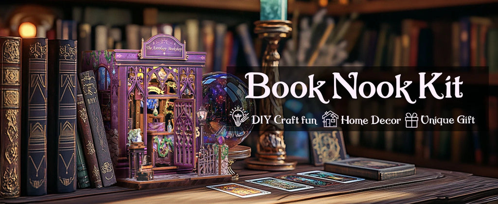 Japan Style Book Nook - Model to assemble