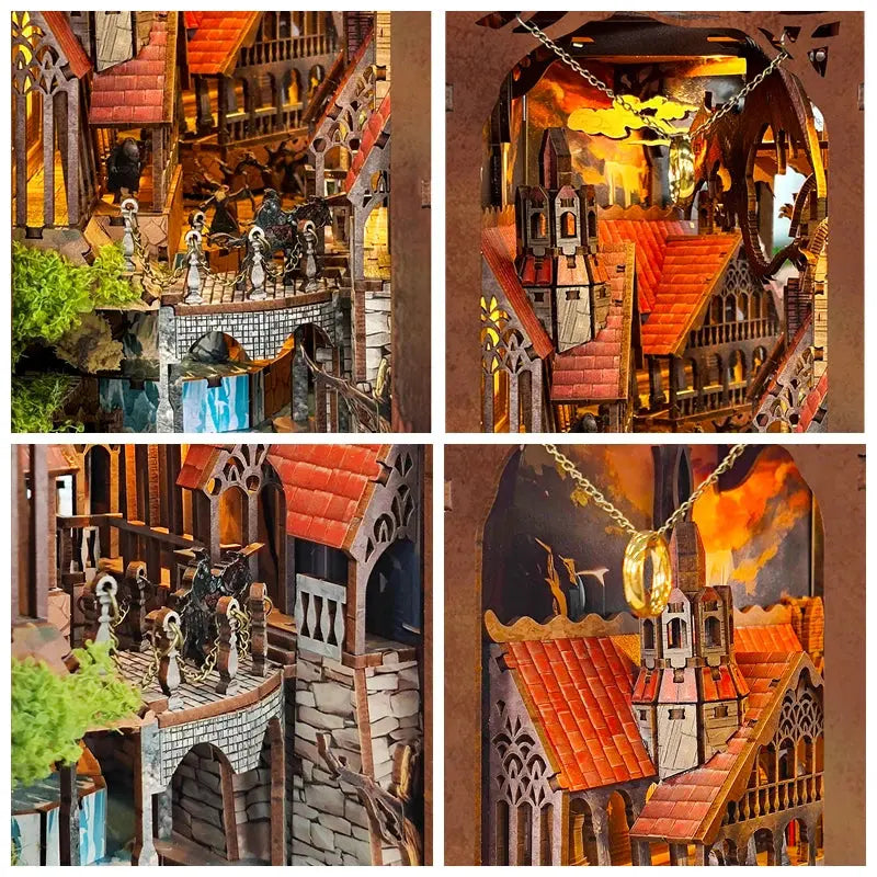 The Lord of the Rings Book Nook - Model to assemble