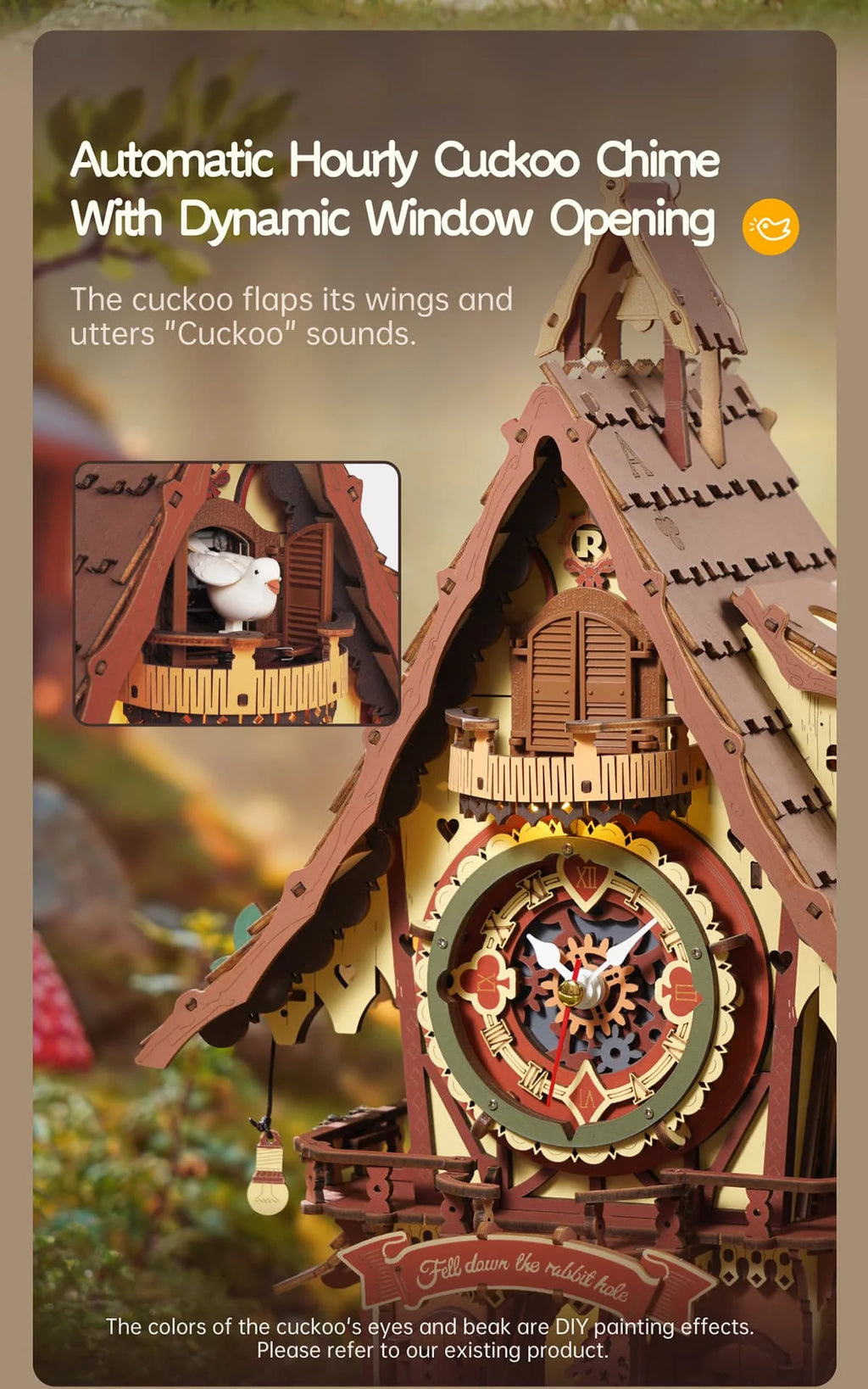 Cuckoo Clock Mechanical - Model to assemble