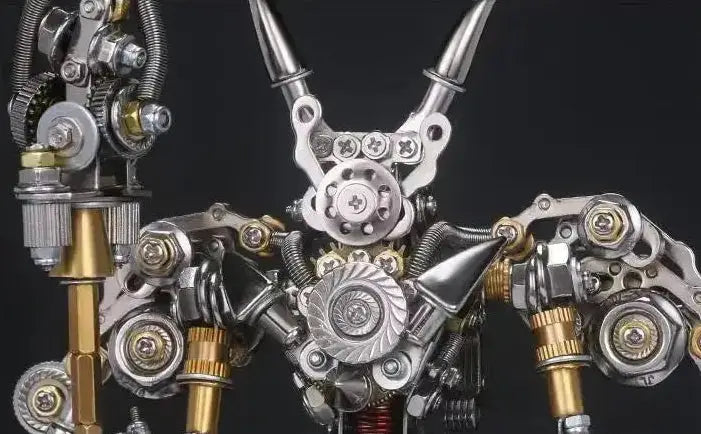 Guan Yu Metal Model Kit – 3D Mechanical Warrior Puzzle DIY Assembly Toy & Desk Ornament - Model to assemble