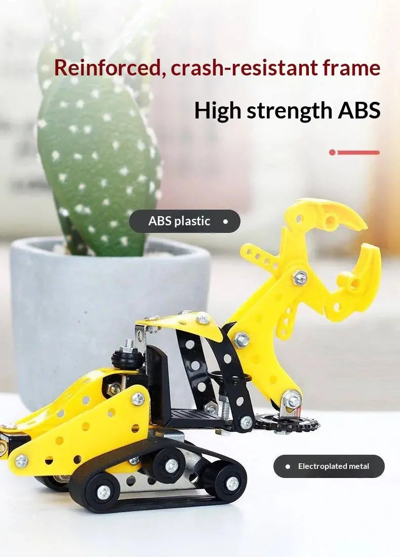 Metal Off-Road Vehicle Building Blocks - Model to assemble