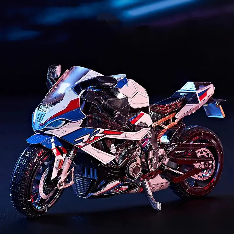 Metal Motorcycle 3D Kits DIY - Model to assemble