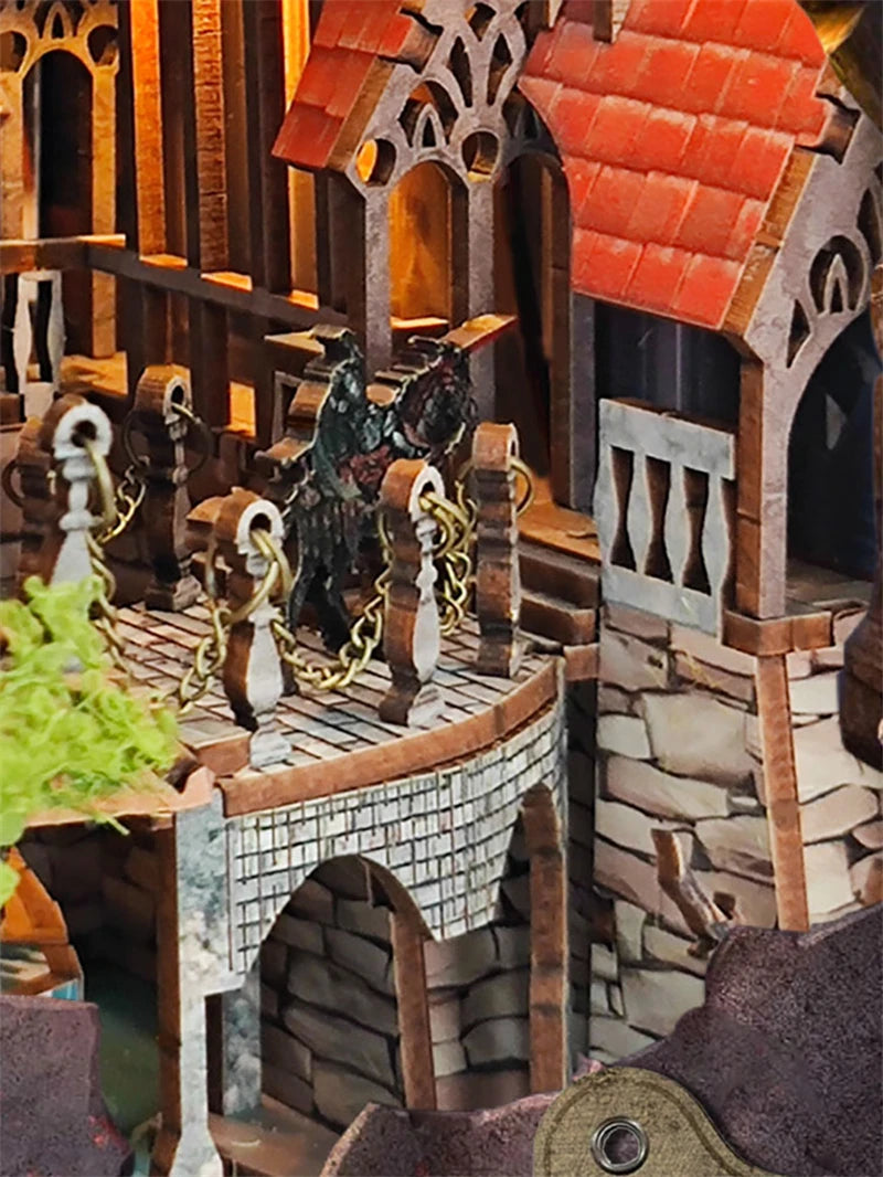 The Lord of the Rings Book Nook - Model to assemble