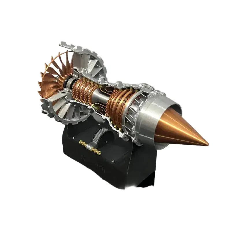 TR900 Turbofan Jet Engine Model Kit – 27cm DIY Electric Assembly Aviation Engine Toy