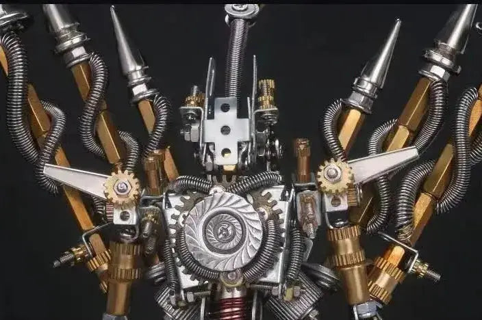 Guan Yu Metal Model Kit – 3D Mechanical Warrior Puzzle DIY Assembly Toy & Desk Ornament - Model to assemble