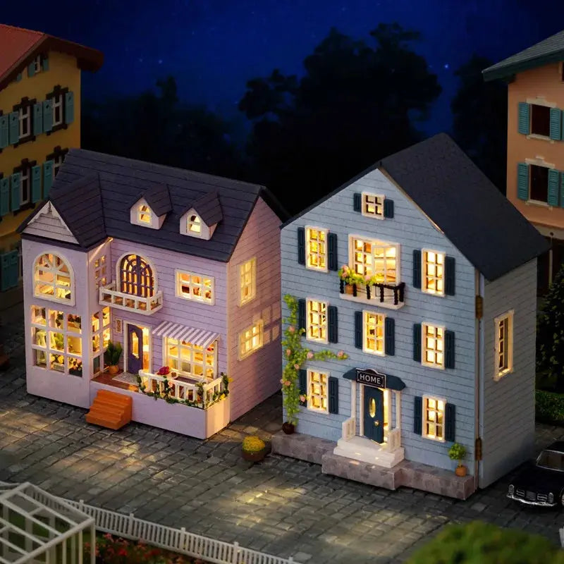 Magnificent Architectural miniature house - Model to assemble