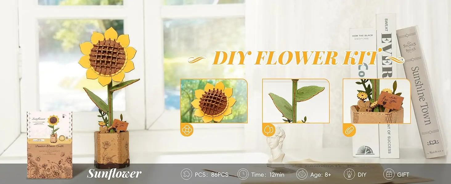 Flowers Bouquet - Model to assemble