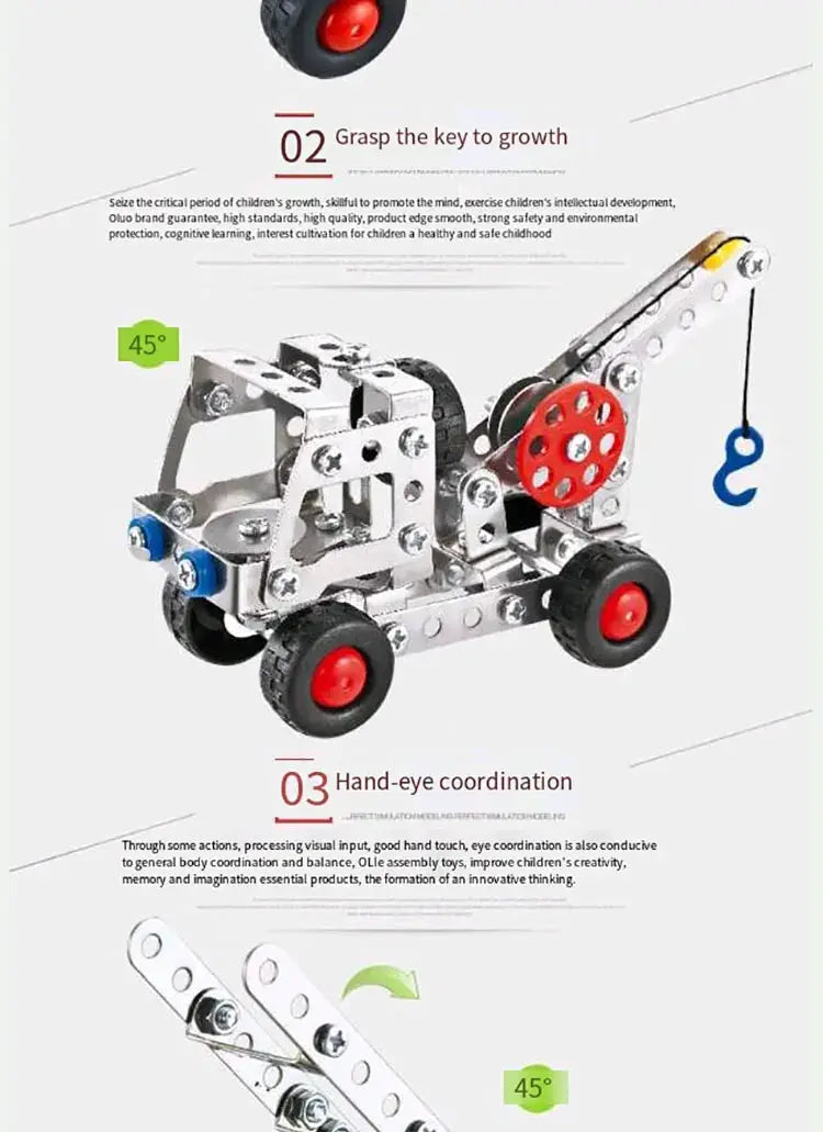 3 in 1 Vehicle Model to assemble