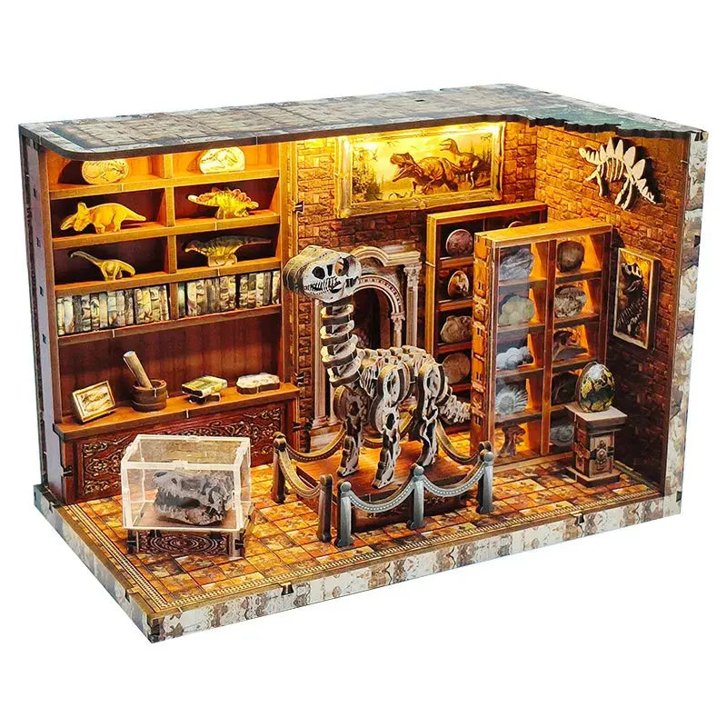 Dinosaur Research Institute Dollhouse - Model to assemble