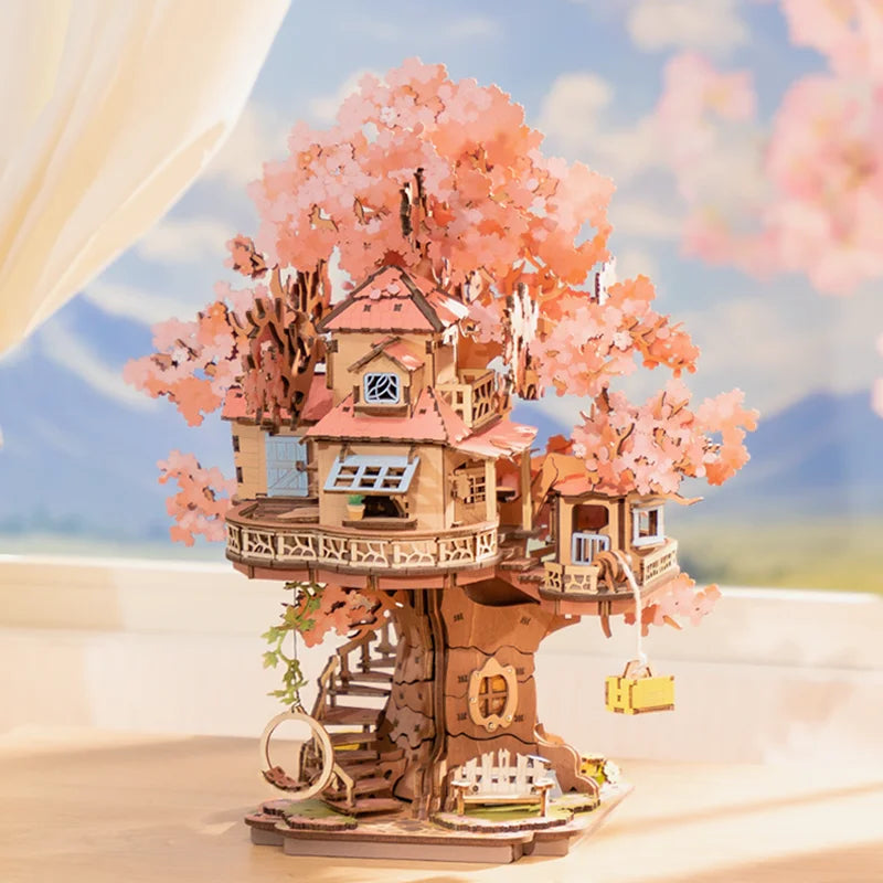 Sakura Tree House - Model to assemble
