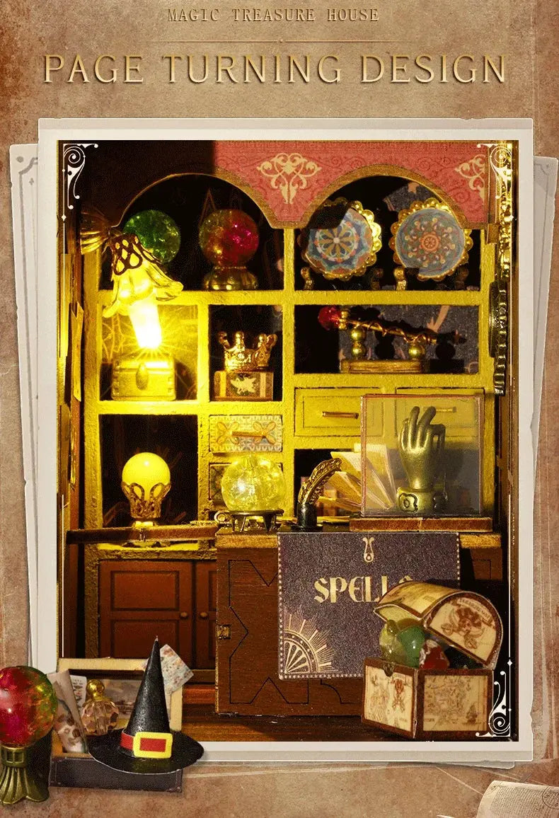 Magic Treasure Doll House - Model to assemble