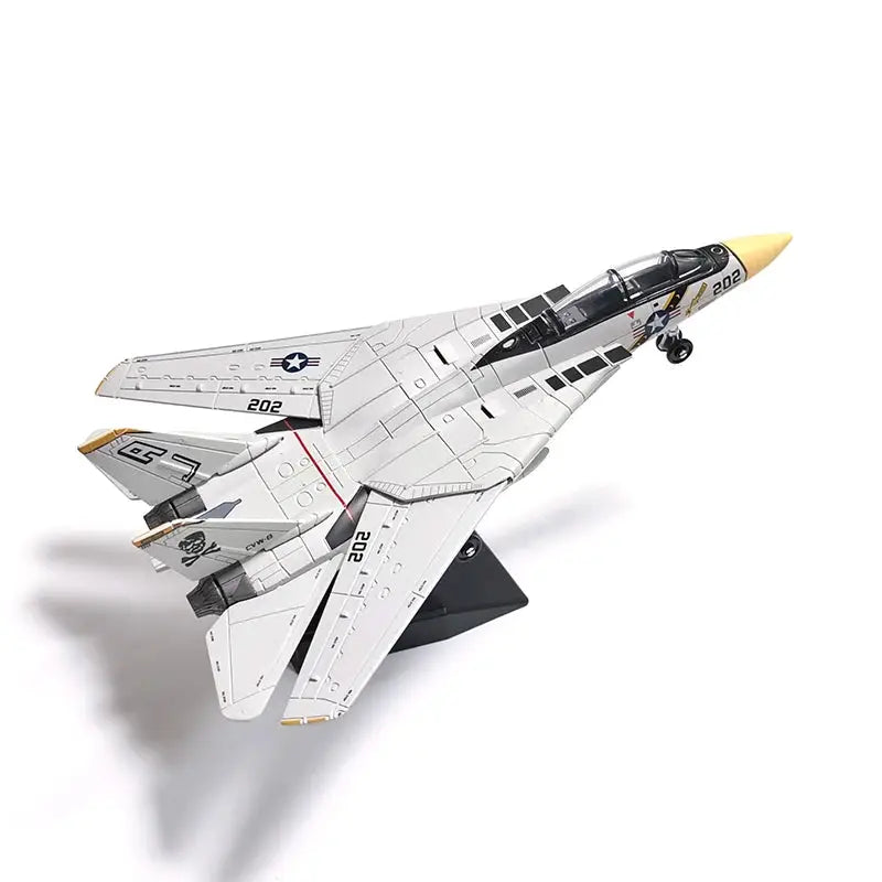 F-14 Tomcat Fighter Jet Building Block Set – Military Aircraft DIY Model Kit for Teens & Adults Model to assemble