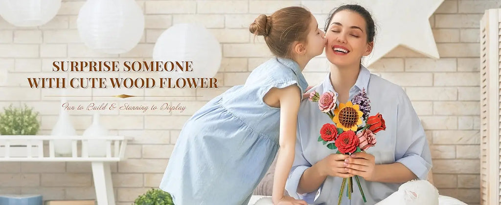 Flowers Bouquet - Model to assemble