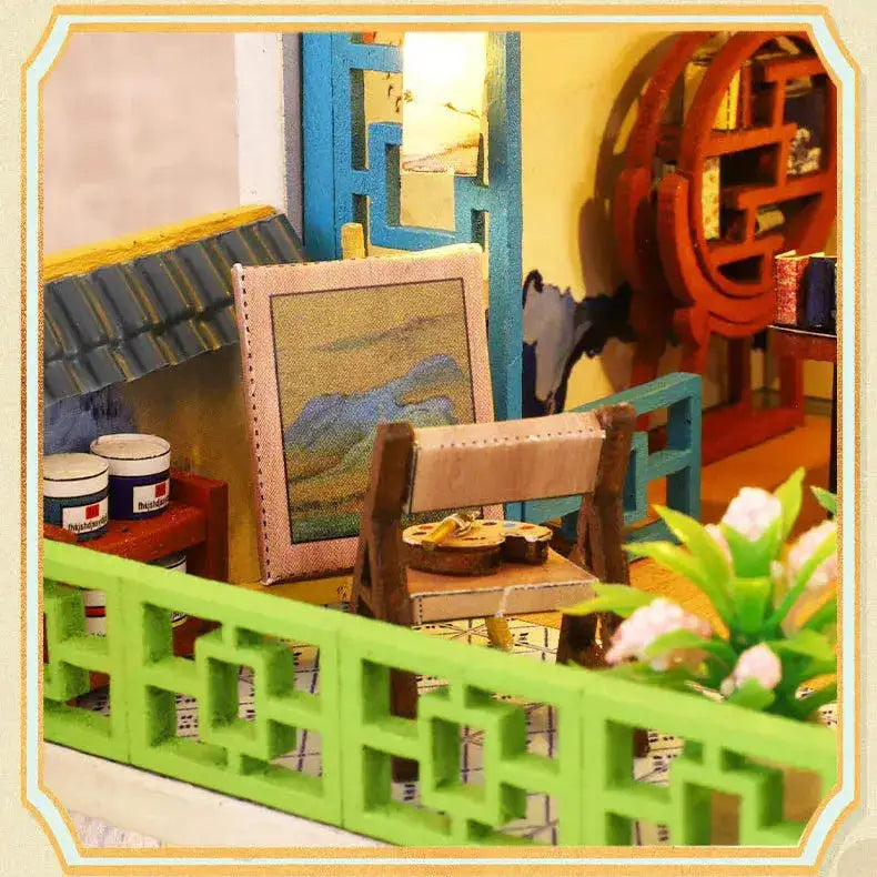 Traditional Chinese Villa DIY Dollhouse