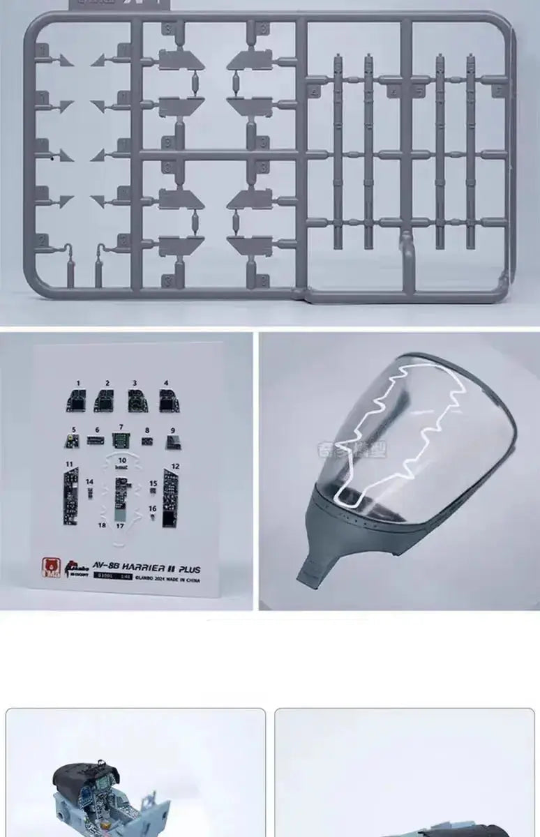 AV-8B Harrier II Airplane Kit DIY - Model to assemble
