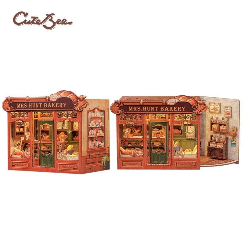 Japan Style Book Nook - Model to assemble