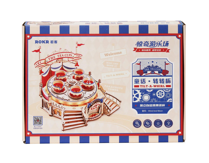 Tilt-A-Whirl The Tea Cup - Model to assemble