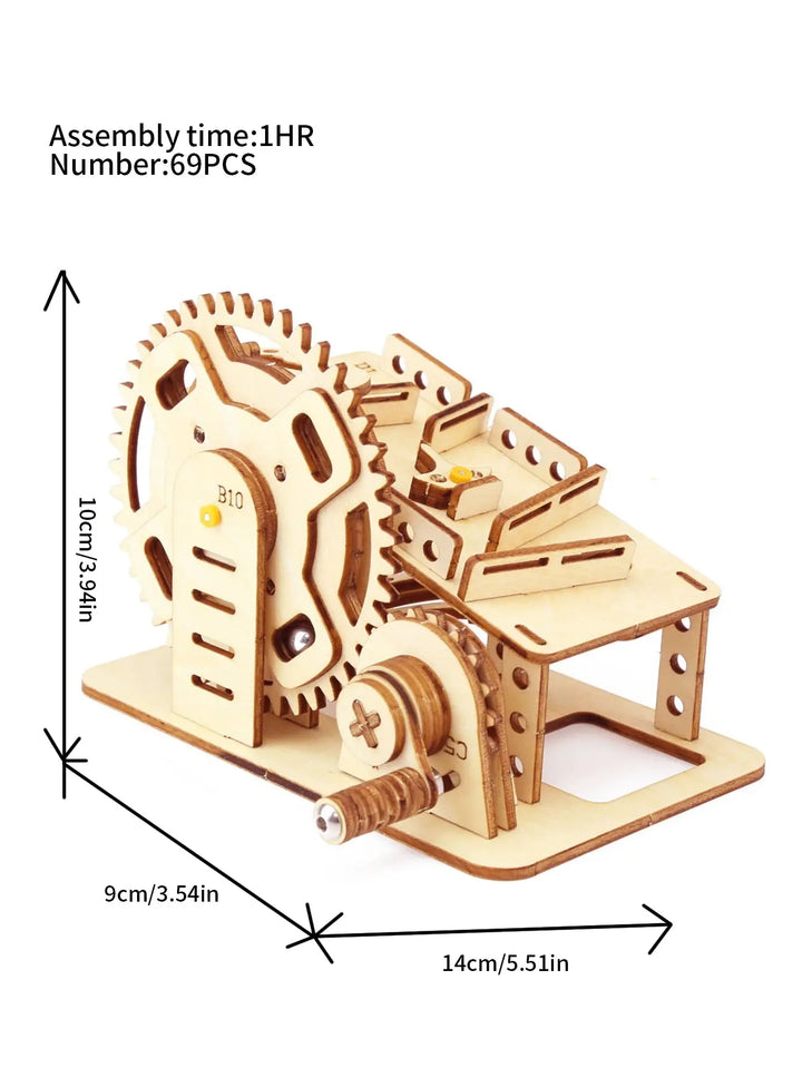 Spiral Marble Run Model to assemble