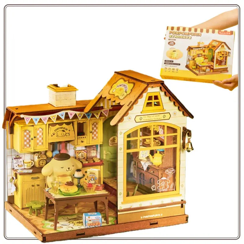 Sanrio Pudding Dog House - Model to assemble