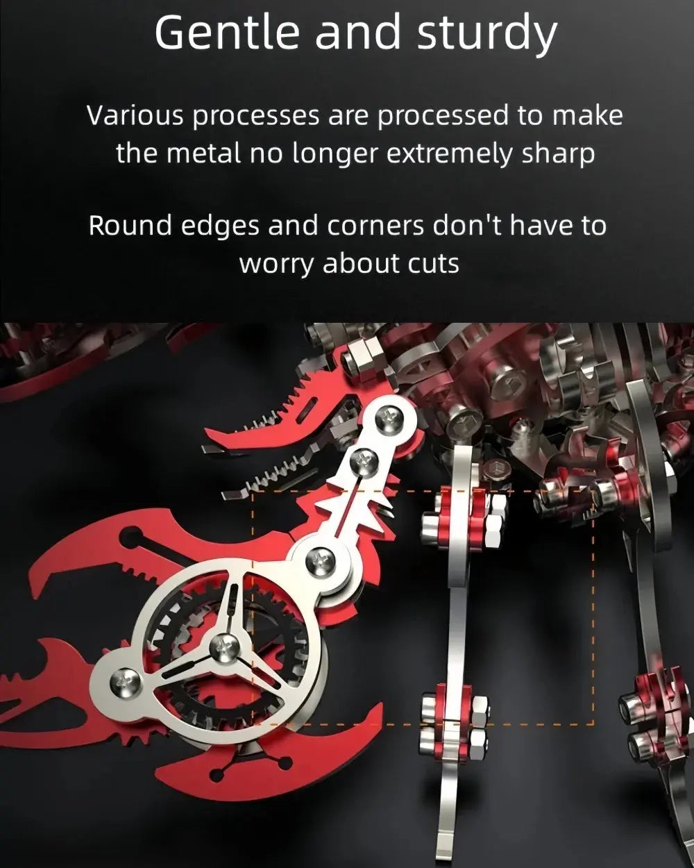 Scorpion assembly model 3D puzzle Model to assemble