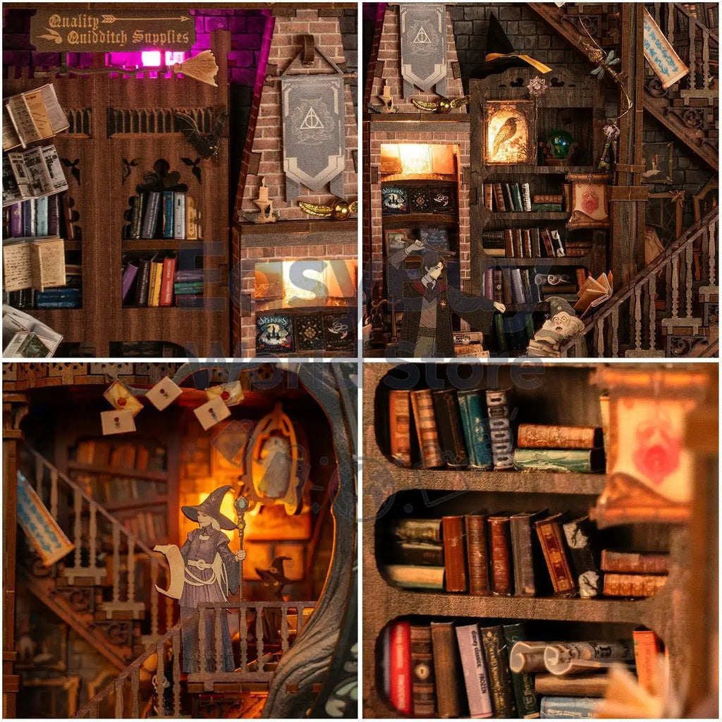 wizards world (with Light) - Model to assemble