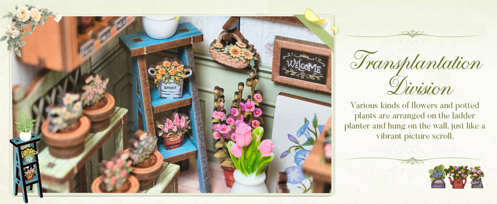 Japan Style Book Nook - Model to assemble