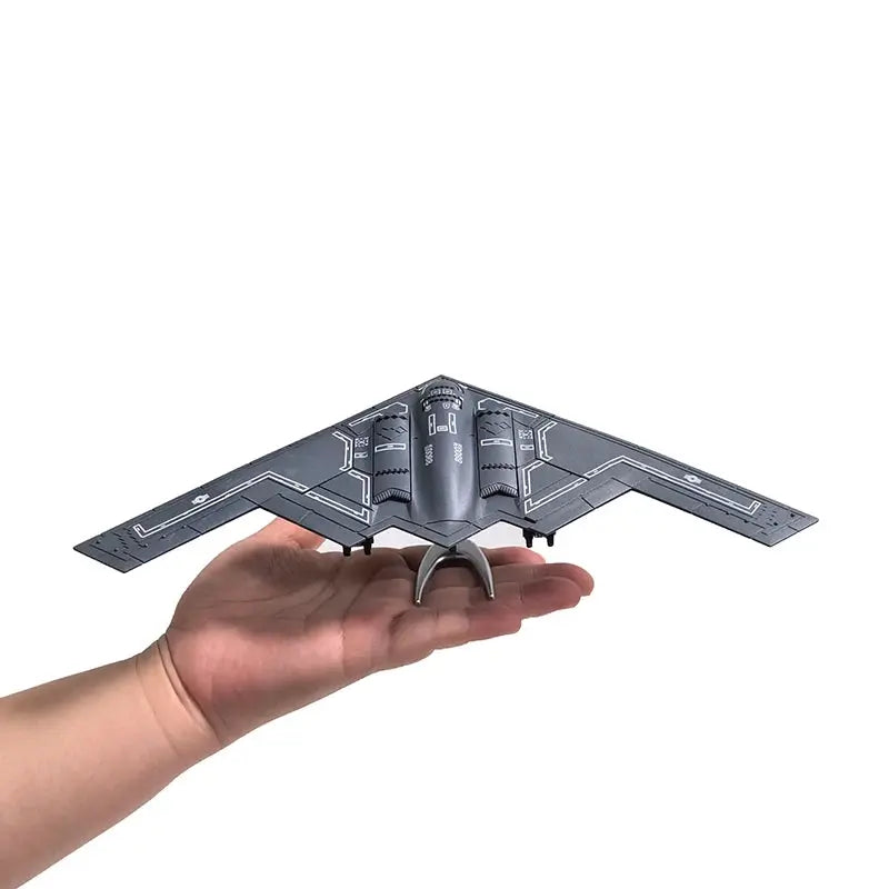 DIY Military Aircraft Model Kit – F14, F35, B2 Bomber & AH64 Helicopter Building Blocks - Model to assemble