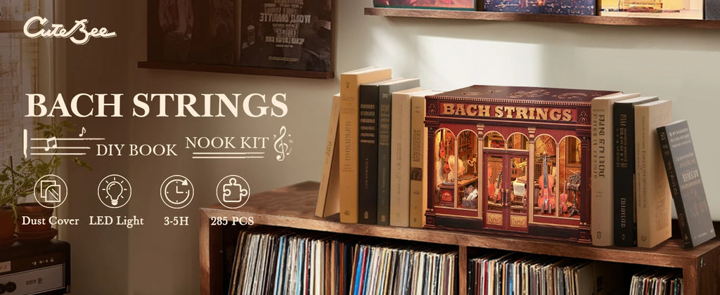 Japan Style Book Nook - Model to assemble