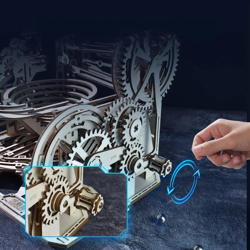 Rolling Ball Track Model Kits - Model to assemble