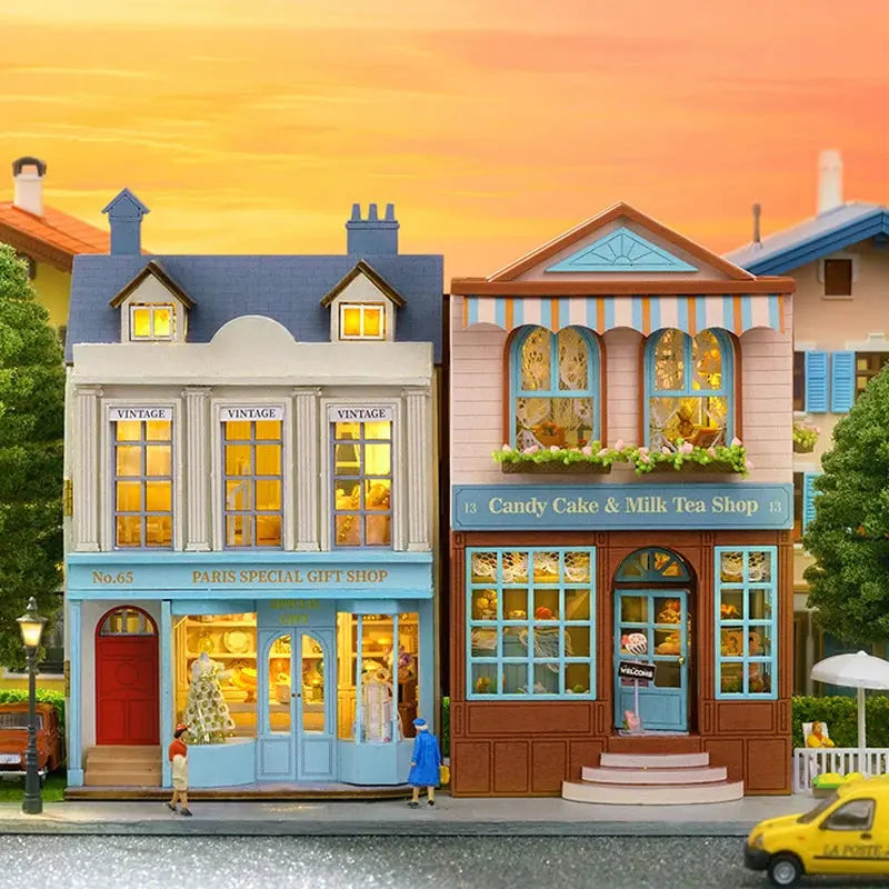 Magnificent Architectural miniature house - Model to assemble