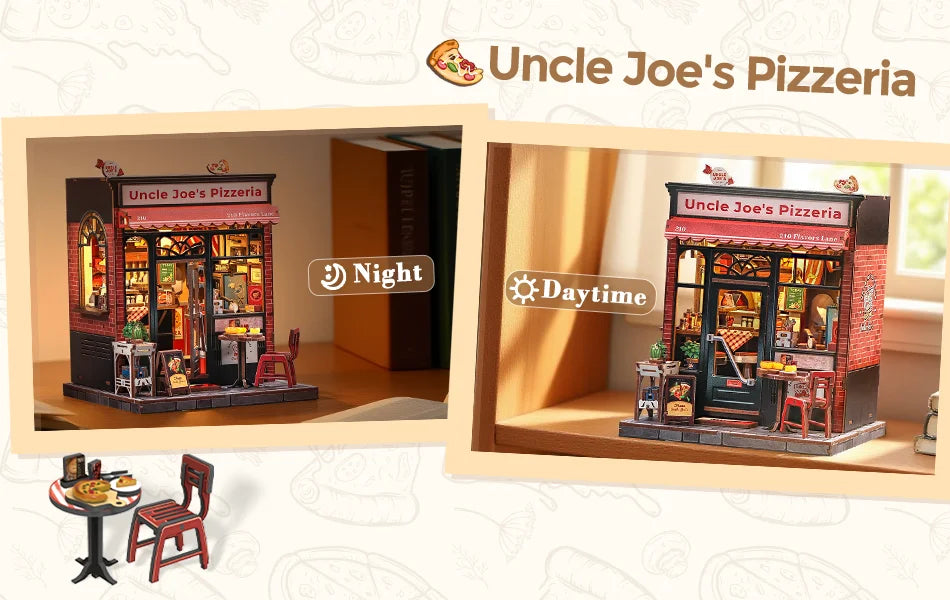 Japan Style Book Nook - Model to assemble