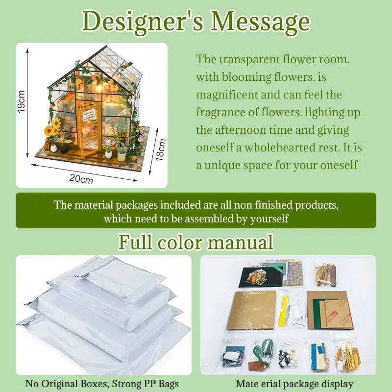 Doll Houses Kits - Model to assemble