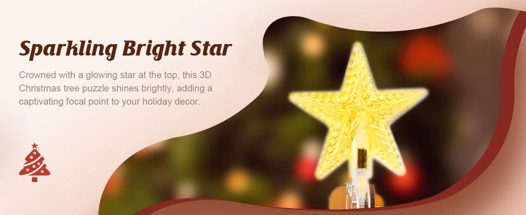 Music Box Christmas Melody Tree - Model to assemble