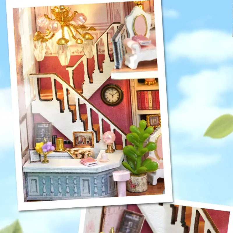 Magnificent Architectural miniature house - Model to assemble