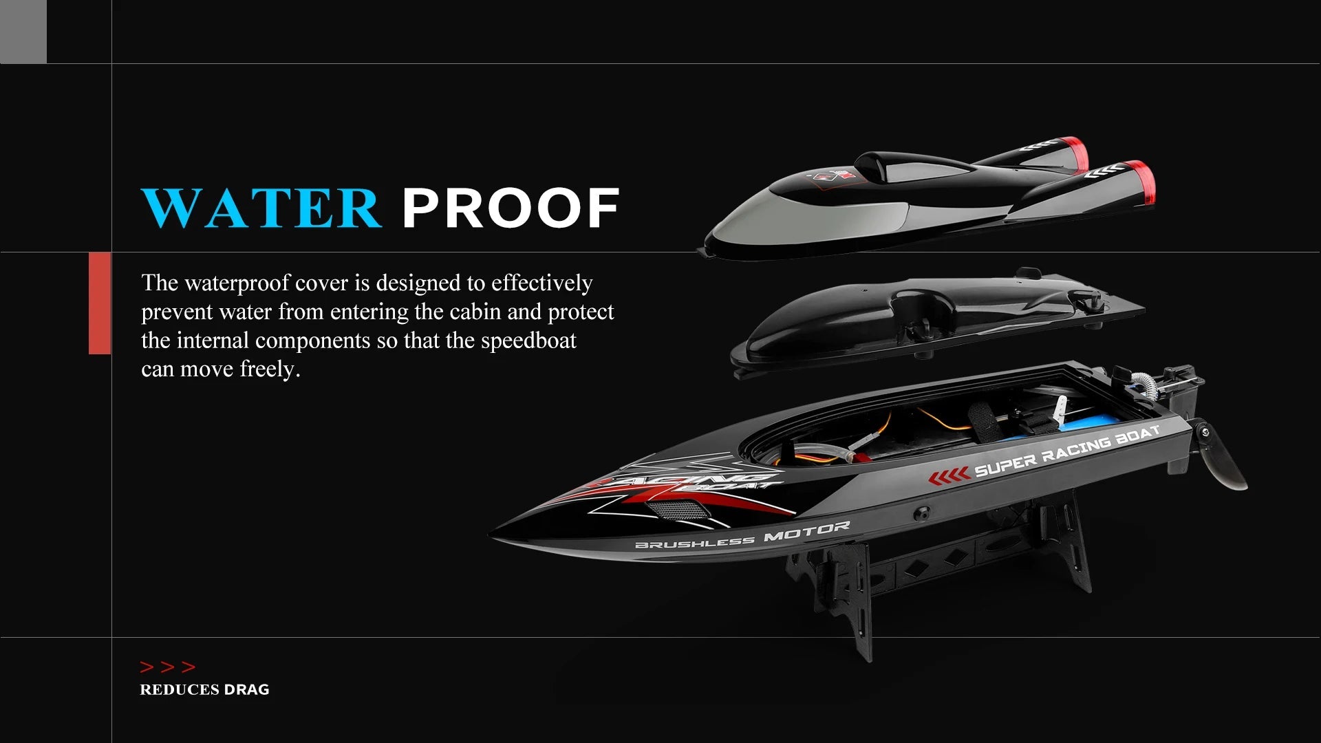WLtoys WL916 WL912-A RC Boat 2.4Ghz 55KM/H 35KM/H High Speed Racing Watercraft Remote Control Speedboat Toys For Boys Model to assemble