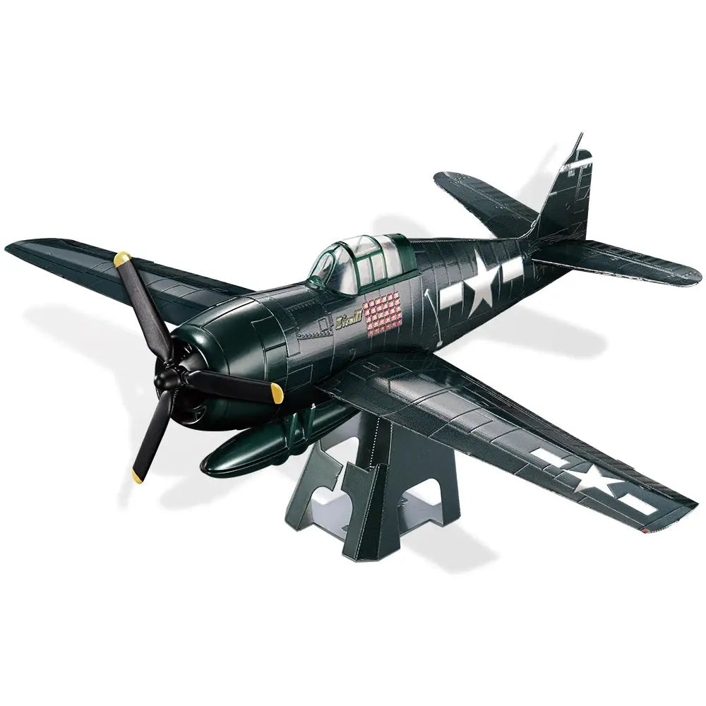 Airplane 3D Metal Puzzle DIY - Model to assemble