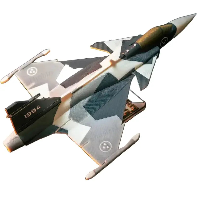 JAS-39 Gripen Fighter Jet Model Kit 1/76 Scale – 4th Generation Multipurpose Aircraft DIY Assembly