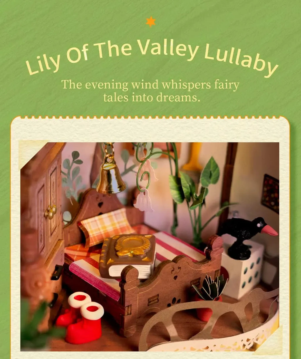 Fairytale Tree House Dollhouse - Model to assemble