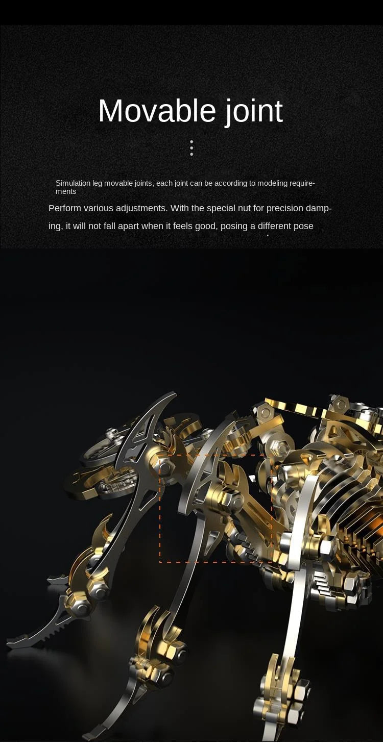 3D Metal Puzzle for Adults, Mechanical Scorpion Insect Model Kit, DIY Metal Building Puzzle Set, Assembly Toy Gift for Men Boys Model to assemble