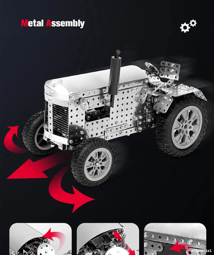 Iron Blocks vehicle & fighter Model to assemble
