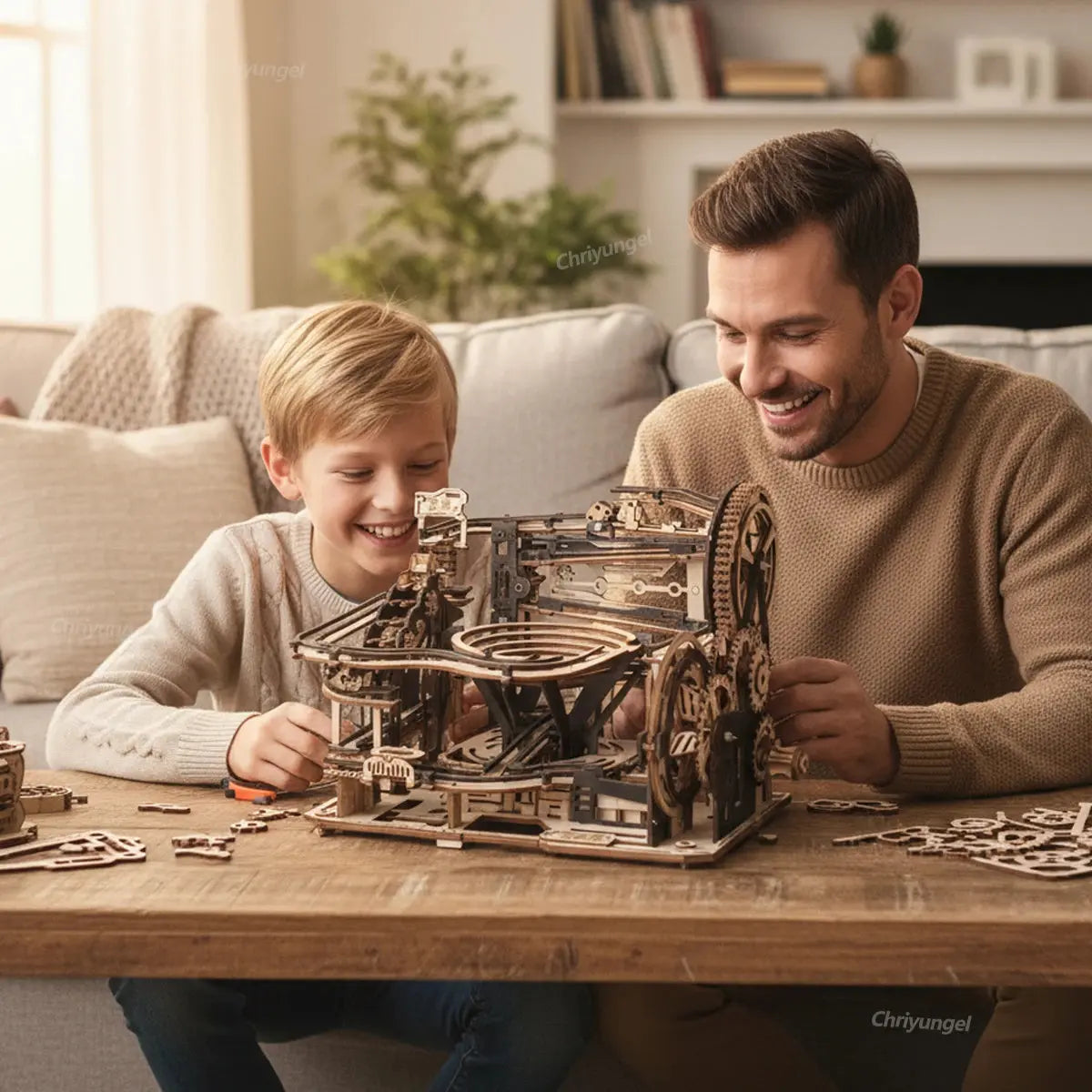Rolling Ball Track Model Kits - Model to assemble
