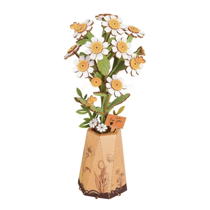 Flowers Bouquet - Model to assemble