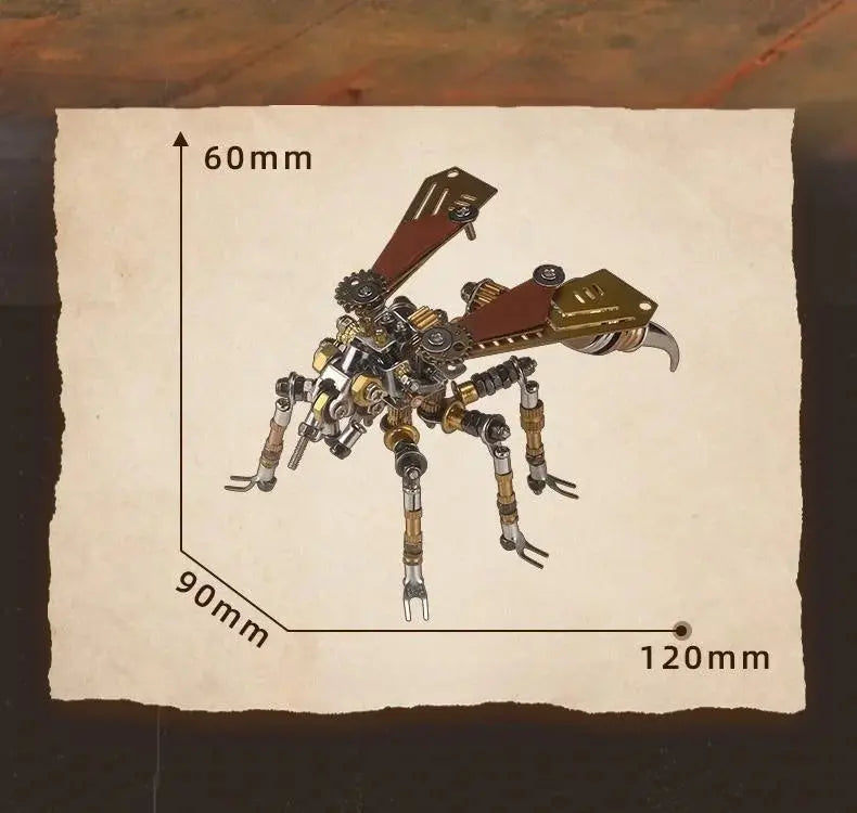 Metal insect Model to assemble
