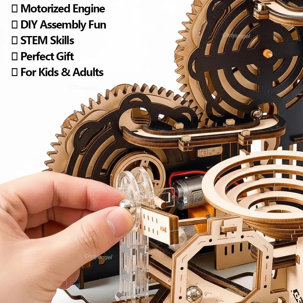 Rolling Ball Track Model Kits - Model to assemble