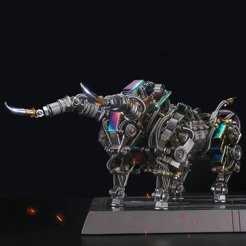 Mechanical animal Bull - Model to assemble