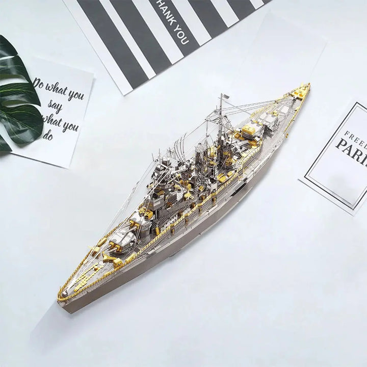 Yamato Nagato Class Battleship Metal Model to assemble